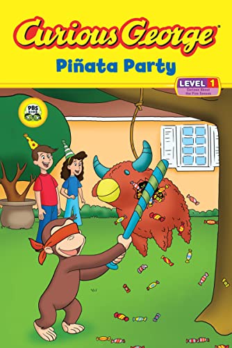 CURIOUS GEORGE PINATA PARTY (CGTV READER) book cover