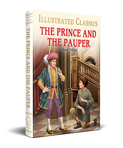 The Prince and the Pauper for Kids : illustrated Abridged Children Classics English Novel with Revie book cover