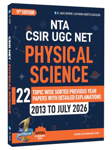 CSIR NET Physical Science PYQ Book 2026 | 14 Years Physics Previous Year Solved Papers (2013–July 2026) with Detailed Solutions | Topicwise Sorted Book for NTA CSIR NET/JRF, GATE & SET Exams