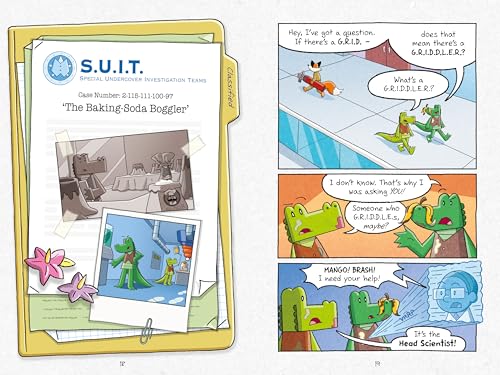 InvestiGators: Case Files: The Laugh-Out-Loud Solve-Along Comic Book Adventure!
