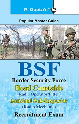 BSF : Head Constable (Radio Operator/Fitter) & ASI (Radio Mechanic) Exam Guide book cover