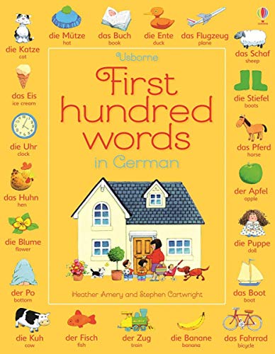 FIRST HUNDRED WORDS IN GERMAN book cover