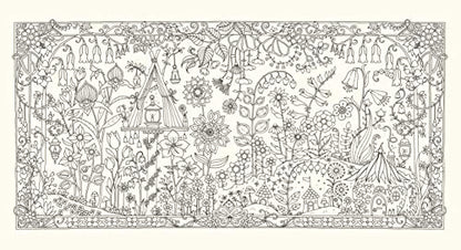 World of Flowers: A Colouring Book and Floral Adventure