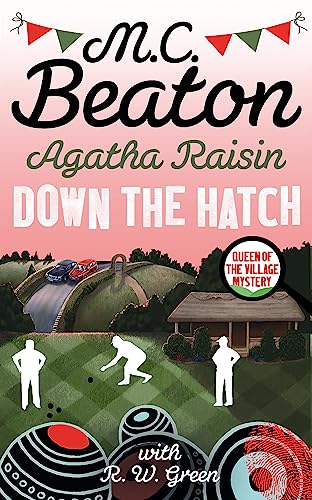 AGATHA RAISIN IN DOWN THE HATCH book cover