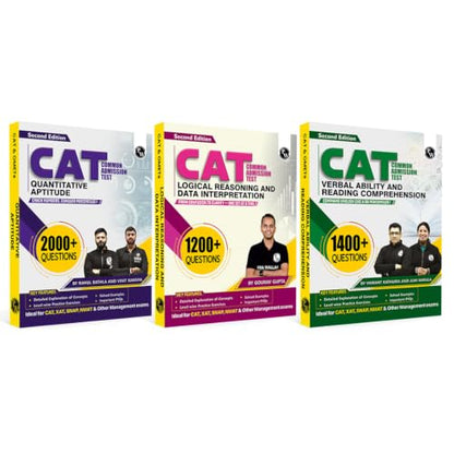 PW MBA Wallah Quantitative Aptitude, Verbal Ability & Reading Comprehension, Logical Reasoning & Data Interpretation for CAT 2027| Combo Set of 3 Books | For XAT, SNAP, NMAT & Other Management Exams