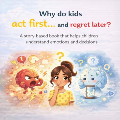 Aahana and the Two Brains: Interactive Picture Book with Fun Questions That Help Children Understand Their Minds and Emotions via Tools Age 7+ By Avinash Parhi