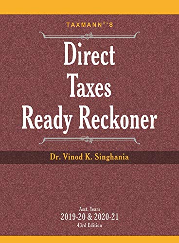 Direct Taxes Ready Reckoner book cover
