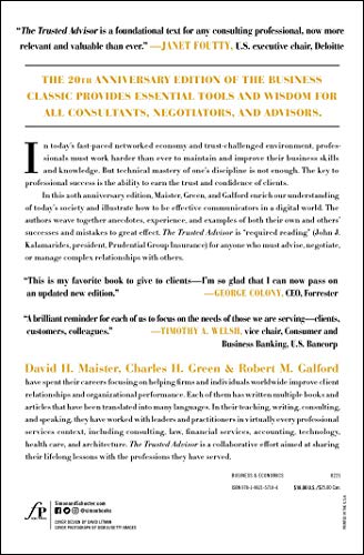 Trusted Advisor: 20Th Anniversary Edition