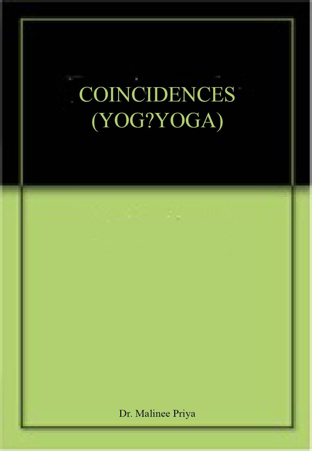 COINCIDENCES (YOG?YOGA) book cover