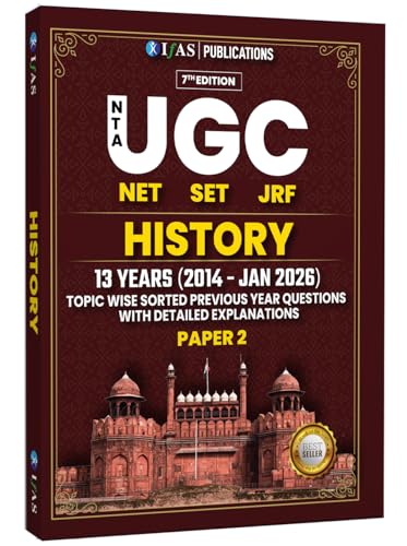 UGC NET History Paper 2 Book 2026 | 12 Years' Previous Year Solved Paper 2 (2015–Jun 2026) with Detailed Solutions | For NTA UGC NET/JRF & SET | Topic-wise Sorted PYQs | Best Seller | Two Brothers