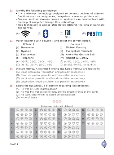 MTG International General Knowledge Olympiad (IGKO) Workbook Class 4 - Chapter-wise MCQs with Achievers Section - SOF Olympiad Books For 2026-27 Exam
