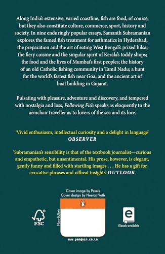 Following Fish: Travels Around the Indian Coast | Winner of the 2010 Shakti Bhatt First Book Prize | Fifteenth Anniversary Edition