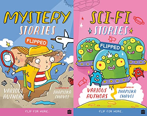 Flipped 4: Sci-fi Stories and Mystery Stories book cover