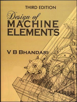 Design of Machine Elements third edition (Used) book cover