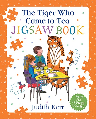 THE TIGER WHO CAME TO TEA JIGSAW BOOK book cover