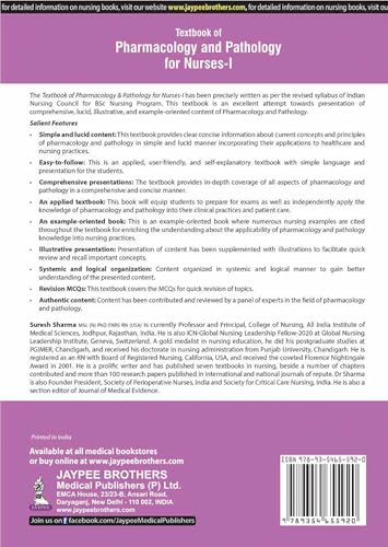 Textbook of Pharmacology & Pathology for Nurses-I