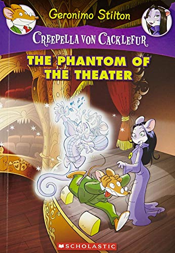 CREEPELLA VON CACKLEFUR#08 THE PHANTOM OF THE THEATER book cover