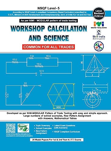 Workshop Cal. & Sc. (Common For All Tr.) (Nsqf - 5 Modular)