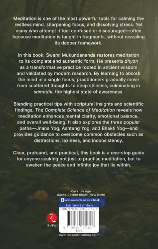 The Complete Science of Meditation: Your Practical Guide to the Inner Life