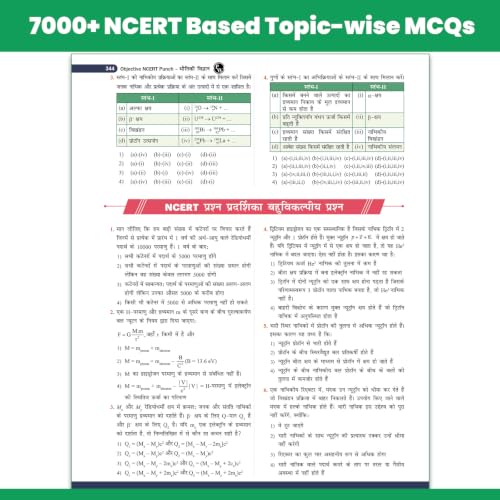 PW Objective NCERT Punch 1.0 Physics, Chemistry and Biology (Hindi Medium) Combo Set of 3 Books For NEET 2027 | 16100+ NTA Based MCQs For End Time Preparation