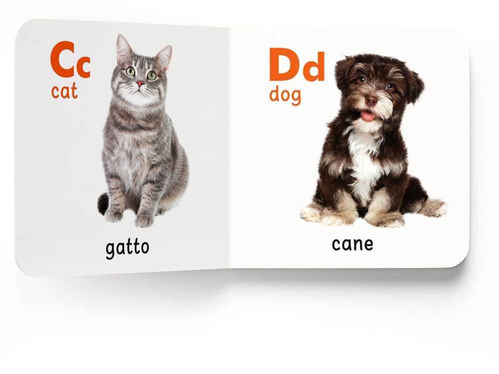 My First Book of ABC - Alfabeto : My First English Italian Board Book (English - Italiano)