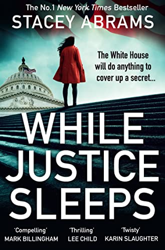 WHILE JUSTICE SLEEPS book cover
