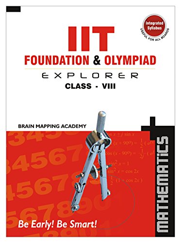 IIT Foundation & Olympiad Explorer Class - 8 - Maths book cover