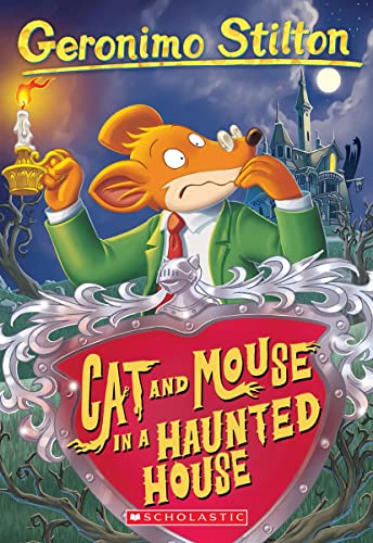 GERONIMO STILTON #03 CAT AND MOUSE IN A HAUNTED HOUSE book cover