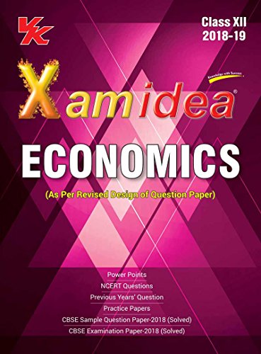 Xam Idea Economics Class 12 for 2019 Exam book cover