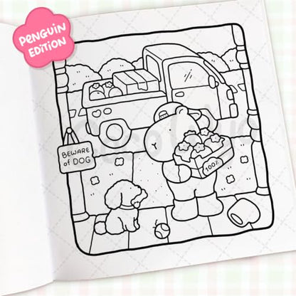 Cozy Capybara: A relaxing, comfy colouring book from the international Number One bestselling author (Coco Wyo)