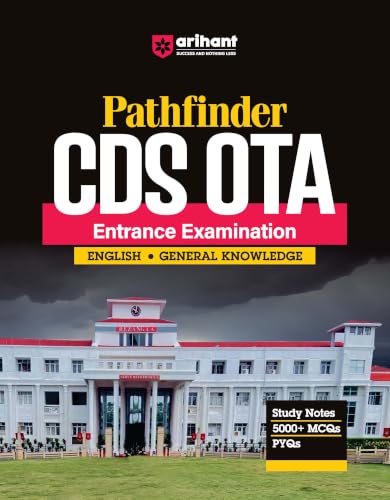 Arihant Pathfinder CDS OTA Entrance Exam | English & General Knowledge Study Guide | 5000+ MCQs & PYQs with Study Notes | Combined Defence Services Preparation Book | UPSC CDS OTA Exam