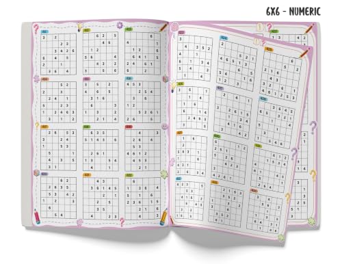 Sudoku Book for Kids | 1001+ Sudoku Puzzle Book for Kids & Adults | Brain Booster Activity Book - 4x4, 6x6, 9x9 & 12x12 Levels | Ages 8+ Years | Two Brothers Publications