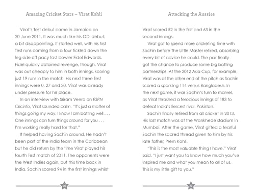 Virat Kohli: A new sports biography book for 2024: Book 2 (Amazing Cricket Stars)