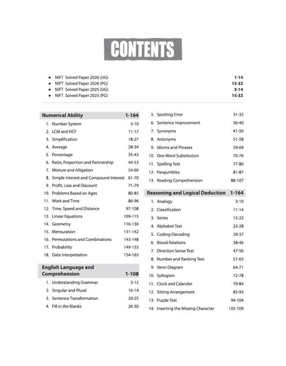 Arihant NIFT/NID/IIFT Entrance Exam 2027 | Complete Study Guide for NIFT,NID & IIFT, GAT, CAT & Situation Test | Concept Theory, Visual Sketching, Mock Tests & Previous Year Papers | Solved Paper 2026