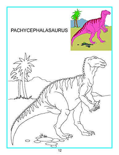 Dinosaurs Colouring Book for Kids Age 3–8 | Creative Colouring Pages with Fun Prehistoric Creatures | Engaging Activity to Boost Creativity, Focus & Motor Skills | Ideal for Preschool, Kindergarten & Young Artists