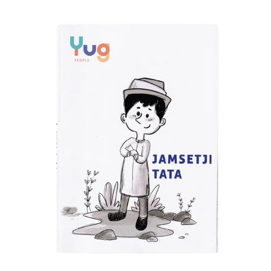 Yug Media: Jamsetji Tata Biography Story Book for Kids | Illustrated Inspirational Book with Colourful Pictures | Fun Learning Activity Book | Story books for 3+ year old | Includes 5 Interactive Activities | Story of Vision, Leadership & Innovation