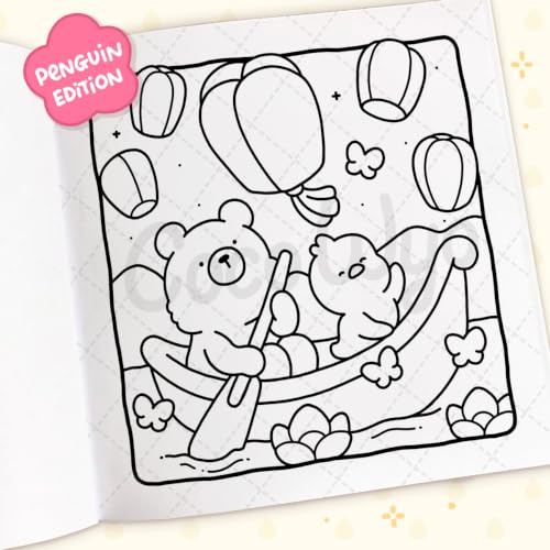 Cozy Friends: Coloring Books for Adults by Coco Wyo | Cute Animal Friends Coloring Pages, Cozy Simple Designs, Stress Relief & Relaxation: A relaxing cosy colouring book, from the bestselling author