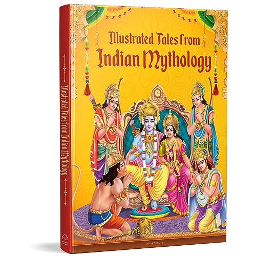 Illustrated Tales From Indian Mythology book cover