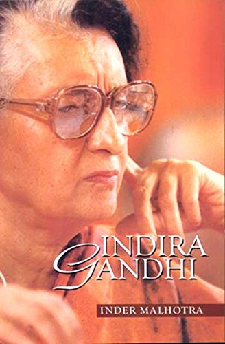 INDIRA GANDHI book cover