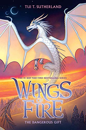WINGS OF FIRE #14: THE DANGEROUS GIFT book cover