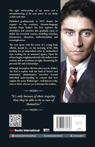 The Trial: A Psychological and Existential Classic by Franz Kafka | A Dystopian Tale of Guilt, Power, and Absurdity | Timeless 20th Century Fiction | The Original Unabridged Classic