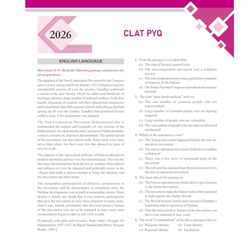 PW CLAT & AILET 14 Previous Years Solved Papers (2020-2026) Yearwise with Detailed Explanation For 2027 Exam
