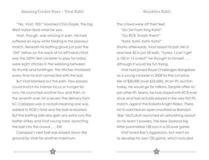 Virat Kohli: A new sports biography book for 2024: Book 2 (Amazing Cricket Stars)