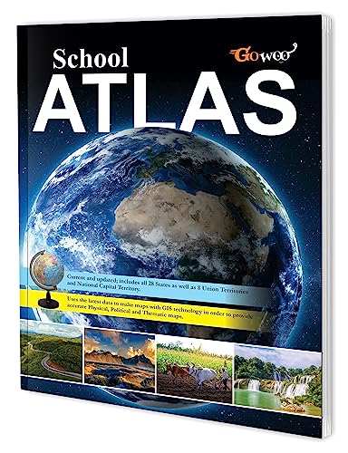 SCHOOL ATLAS (ENGLISH) - MAPLITHO | Student's Guide to Geography: Latest Edition Atlas with Detailed Maps
