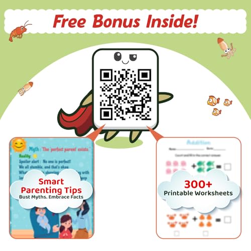 200+ Mazes & Puzzle Activity Book for Kids Ages 3-7, Fun and Challenging Picture Puzzles with 500+ Free Printable Worksheets & Parenting Tips