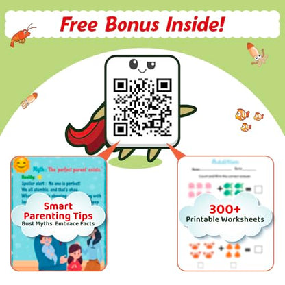 200+ Mazes & Puzzle Activity Book for Kids Ages 3-7, Fun and Challenging Picture Puzzles with 500+ Free Printable Worksheets & Parenting Tips