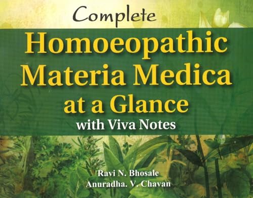 COMPLETE HOMEOPATHIC MATERIA AT A GLANCE book cover