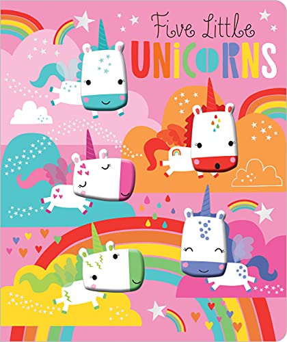 SILICONE HEADS: FIVE LITTLE UNICORNS book cover