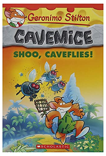 GERONIMO STILTON - CAVEMICE#14 SHOO, CAVEFLIES! book cover