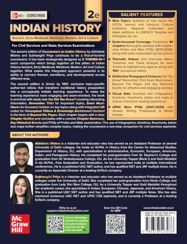Indian History, 2e for UPSC 2026 by Abhishek Mishra | Chapter-wise 14 Years Online Prelims & Mains PYQs (2013-26) | 100+ Author Videos | 5-Themes-in-1: Ancient, Early-Med, Med, Modern, Art & Culture
